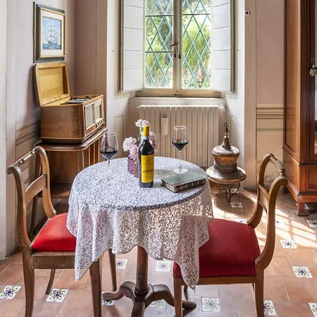 Entire Private Floor In An 1800s Frescoed With Historic Park - Mastrangelo * Colli del Tronto