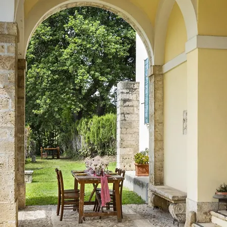 Exclusive In An 1800s Frescoed With Historic Park - Mastrangelo