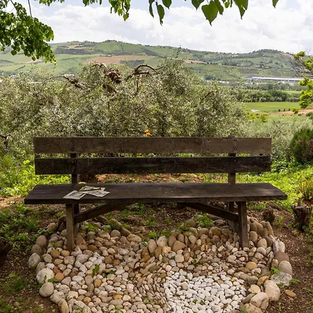 Entire Private Floor In An 1800s Frescoed With Historic Park - Mastrangelo Colli del Tronto
